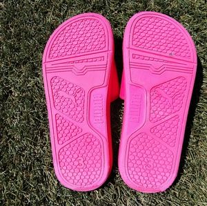 Puma Shoes - Puma unisex Kids Popcat Slide Sandal size 3 Puma Shoes - Puma unisex Kids Popcat Slide Sandal size 3